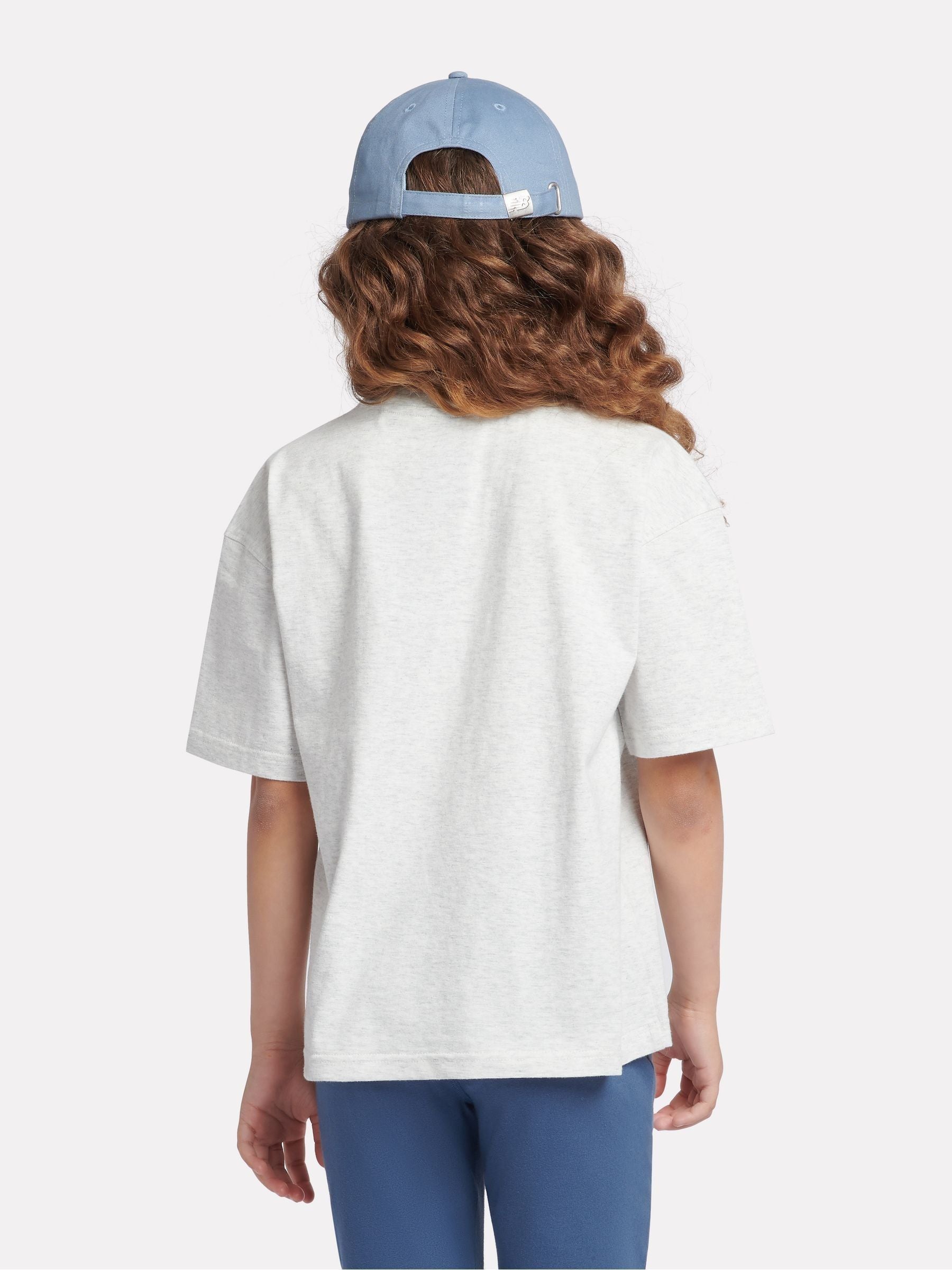 Dsiney Kidz - New Balance Grey Logo 100% Cotton Short Sleeve T-Shirt image 3