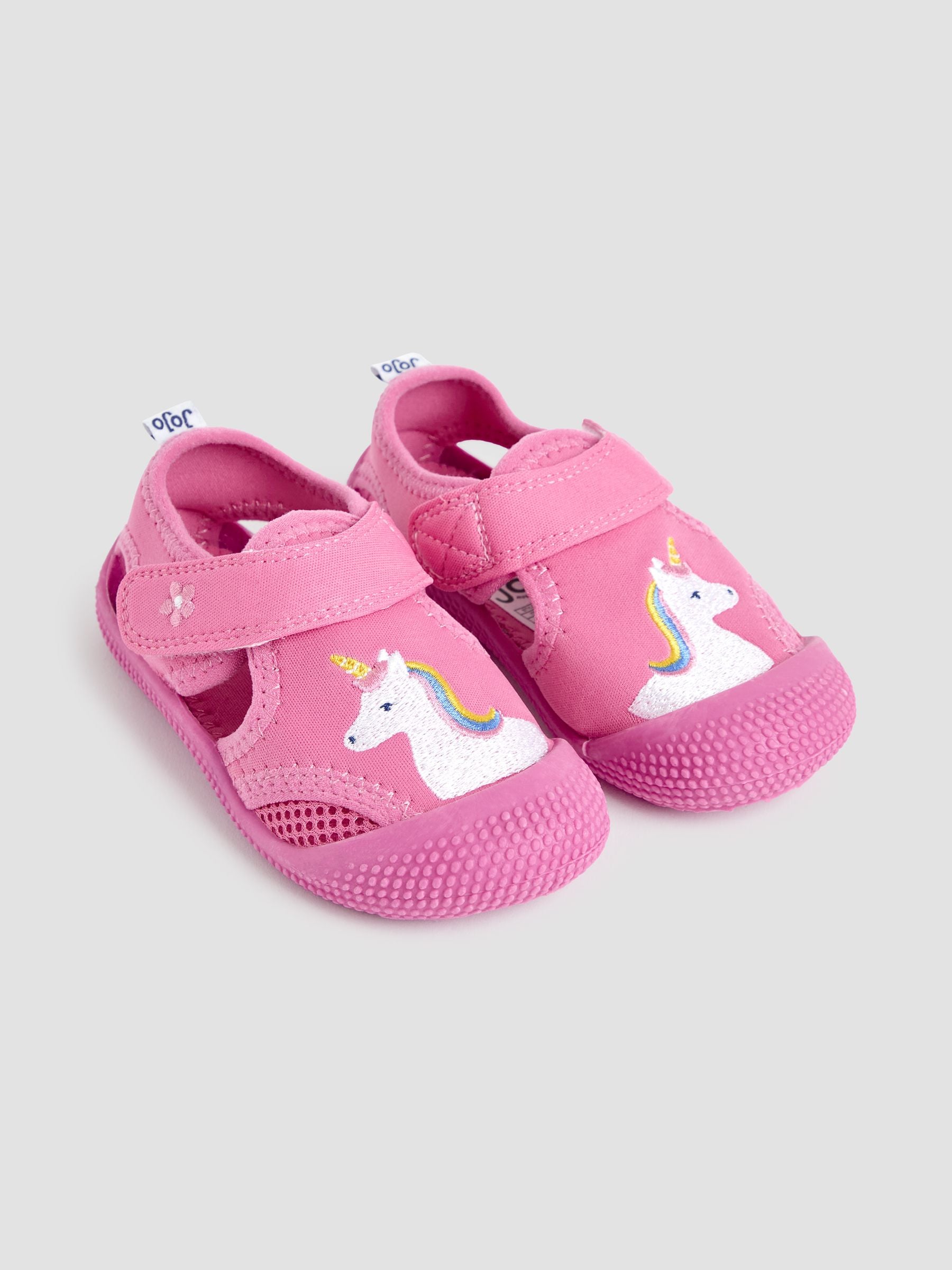 JoJo Maman Bébé Pink Beach and Swim Sandals image 1