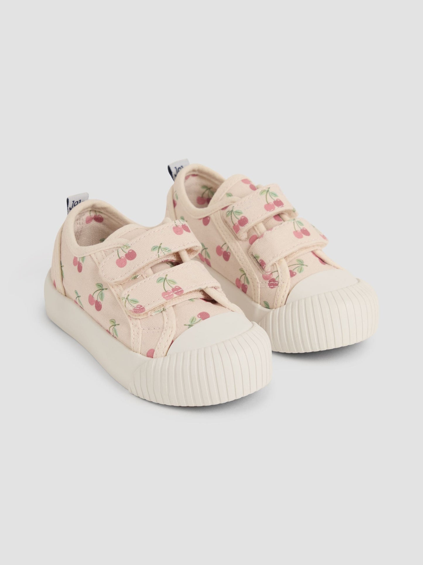 JoJo Maman Bébé Stone Double Strap Canvas Pumps image 1
