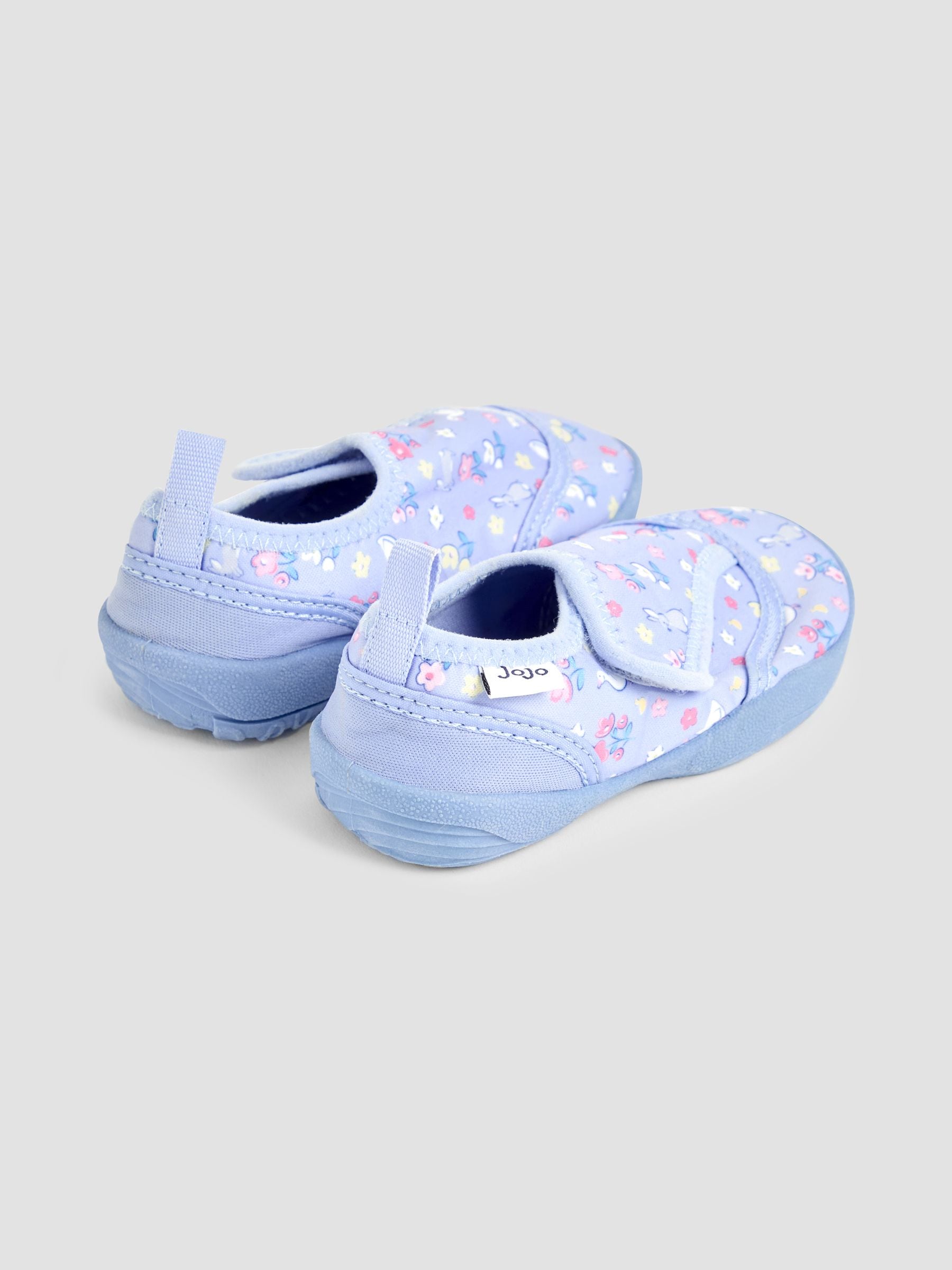 JoJo Maman Bébé Blue Duck Floral Water Shoes image 2