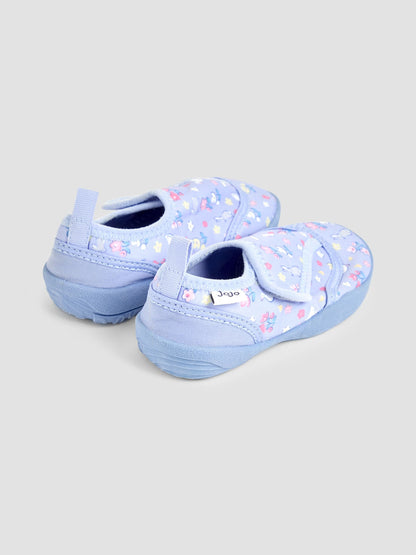 JoJo Maman Bébé Blue Duck Floral Water Shoes image 2