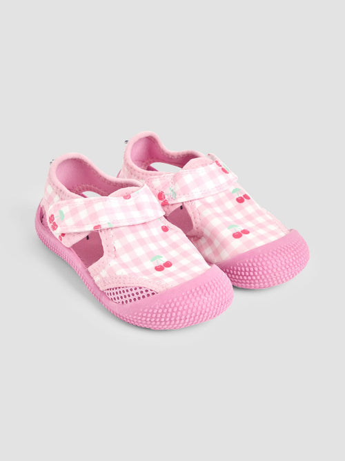 JoJo Maman Bébé Pink Beach and Swim Sandals image 1