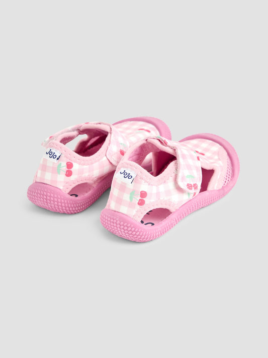 JoJo Maman Bébé Pink Beach and Swim Sandals image 2