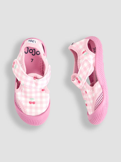 JoJo Maman Bébé Pink Beach and Swim Sandals image 3