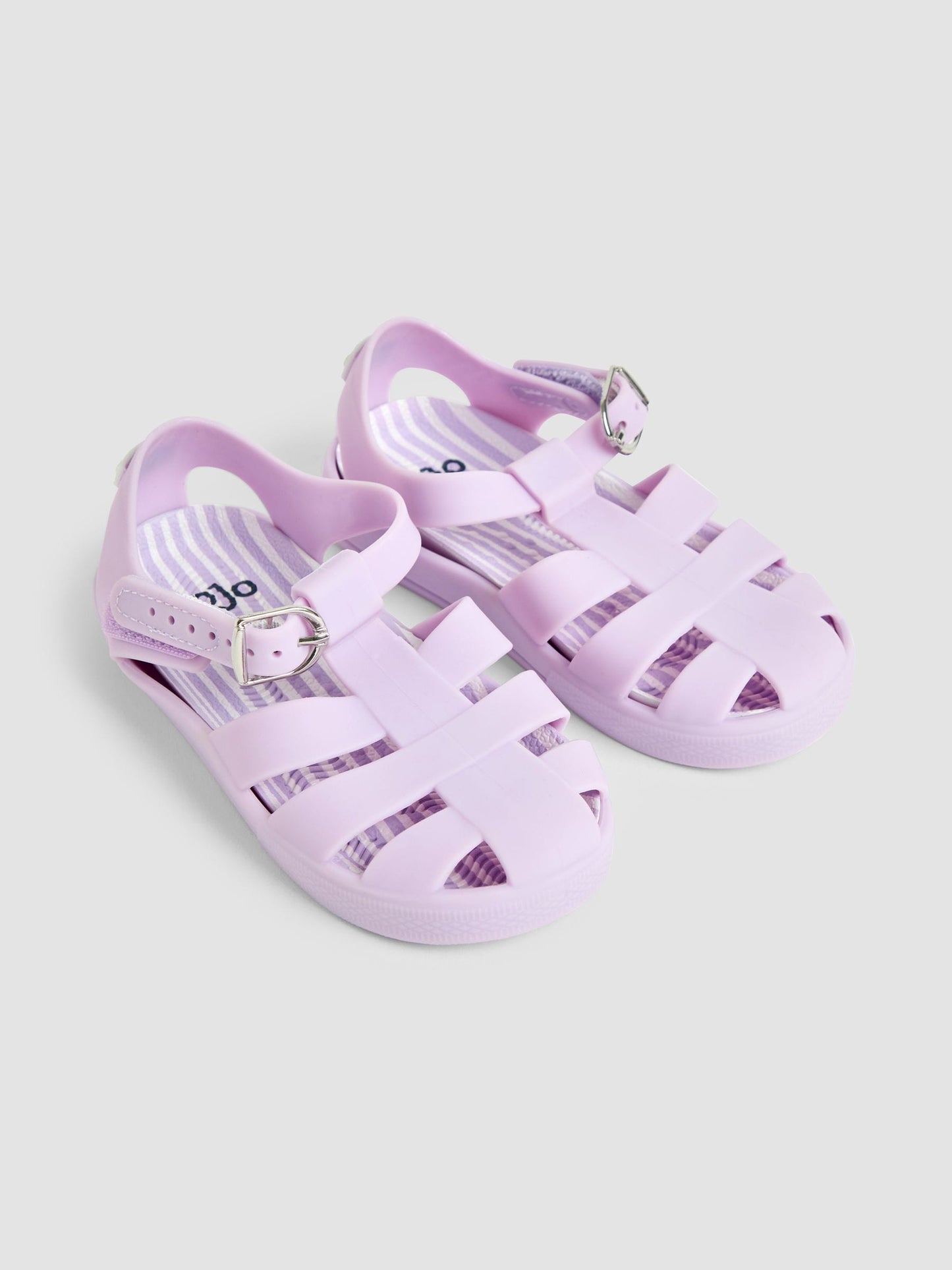 JoJo Maman Bébé Lilac Jelly Sandals image 1