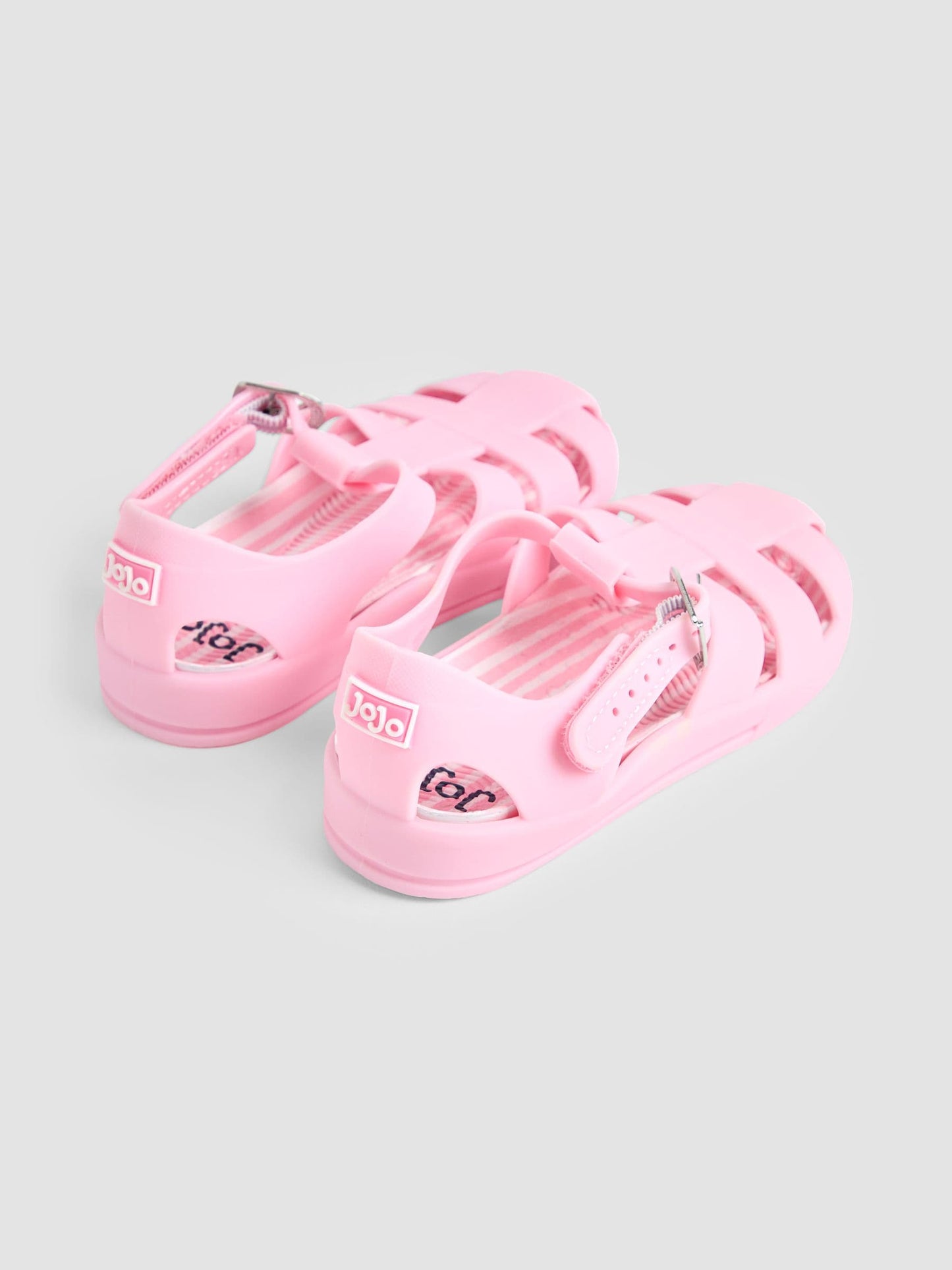 JoJo Maman Bébé Pink Jelly Sandals image 2