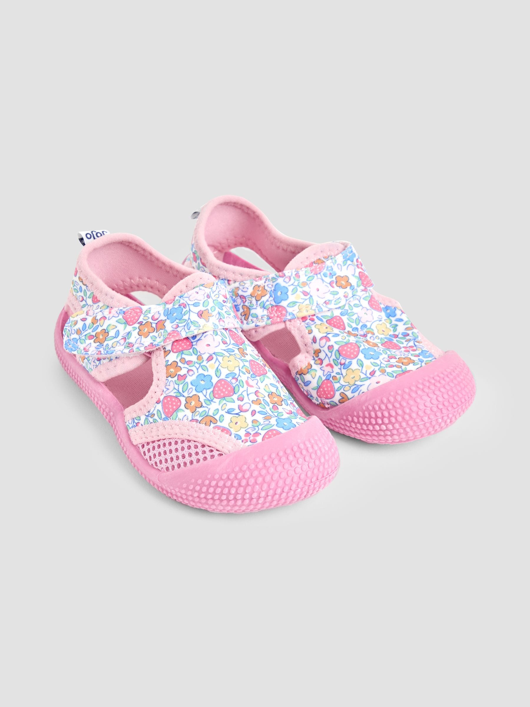 JoJo Maman Bébé Pink Beach and Swim Sandals image 1