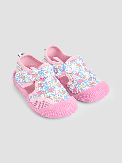 JoJo Maman Bébé Pink Beach and Swim Sandals image 1