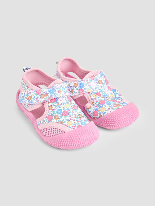 JoJo Maman Bébé Pink Beach and Swim Sandals image 1