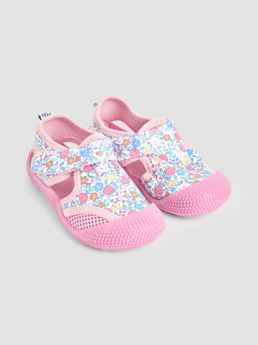 JoJo Maman Bébé Pink Beach and Swim Sandals image 1