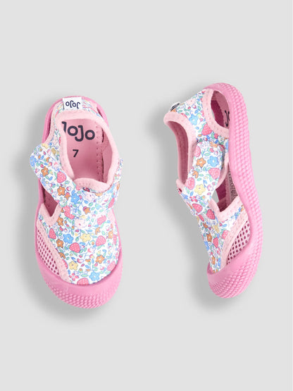 JoJo Maman Bébé Pink Beach and Swim Sandals image 3