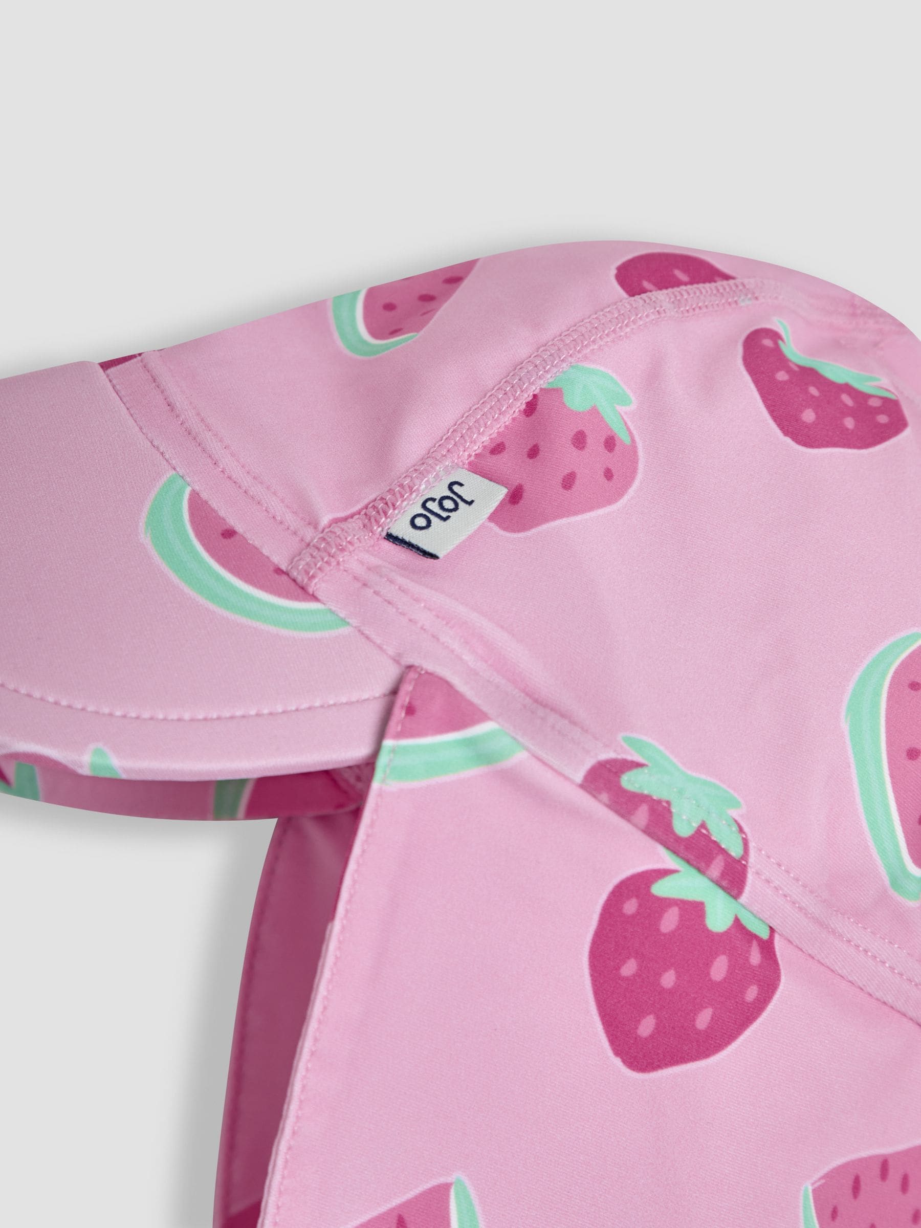 JoJo Maman Bébé Strawberry Watermelon UV Sun Protection Swim Hat image 2