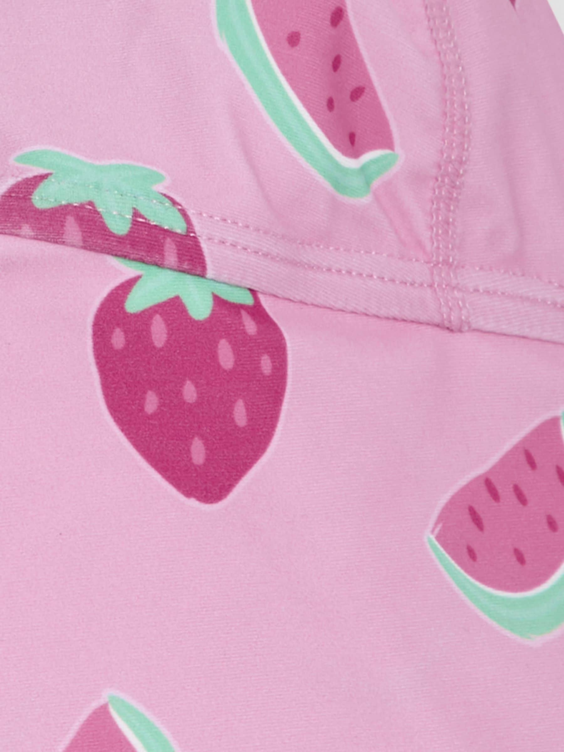 JoJo Maman Bébé Strawberry Watermelon UV Sun Protection Swim Hat image 3