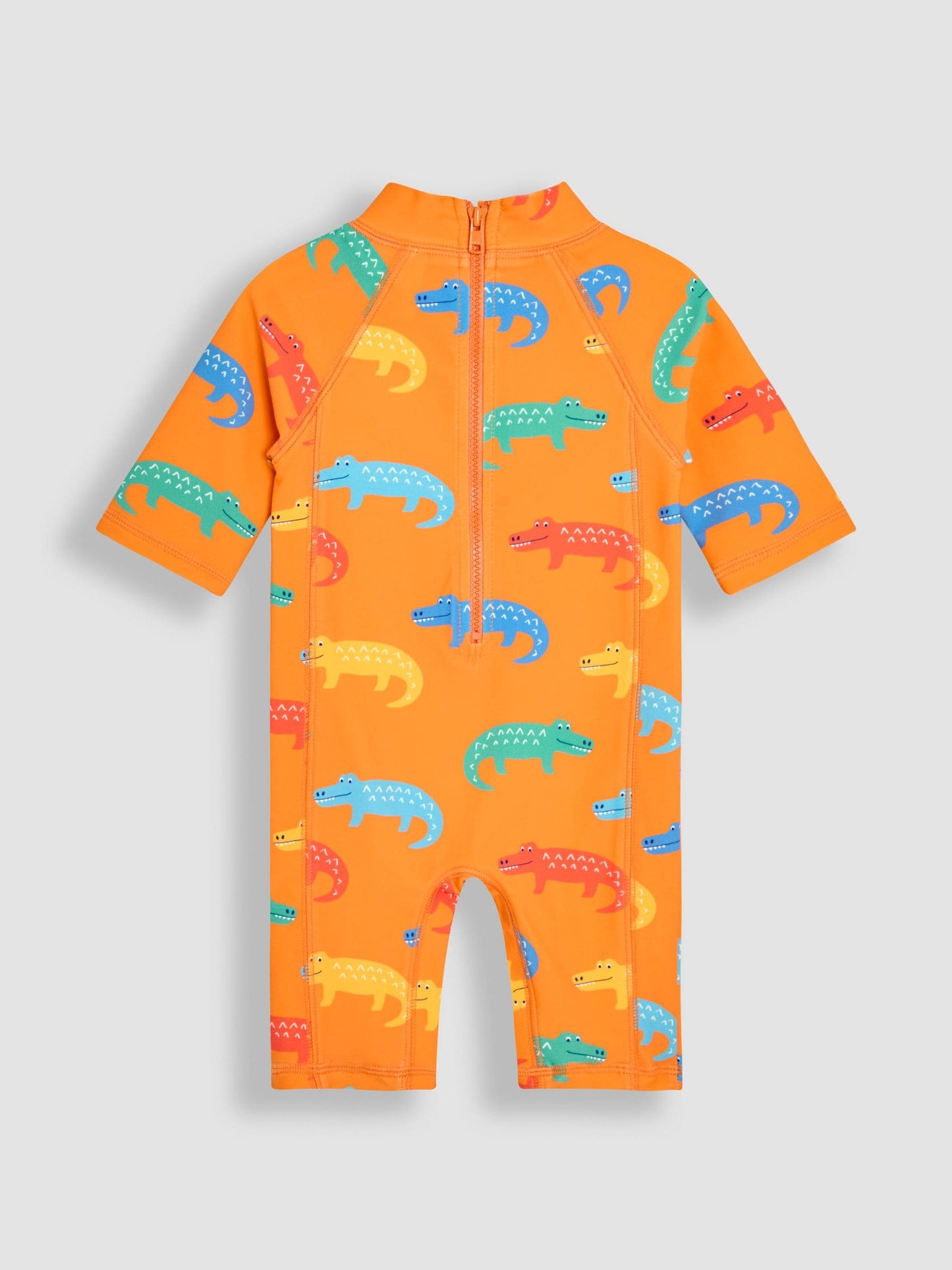 JoJo Maman Bébé Orange Crocodile UV Sunsafe Suit image 5