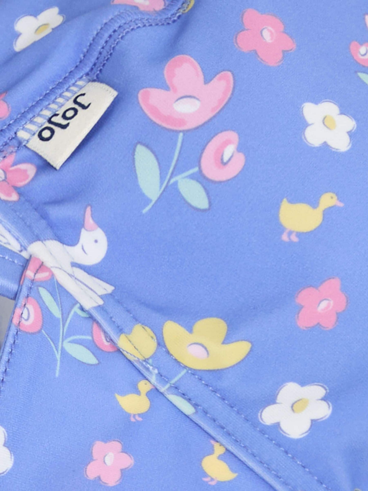 JoJo Maman Bébé Blue UV Sun Protection Swim Hat image 2