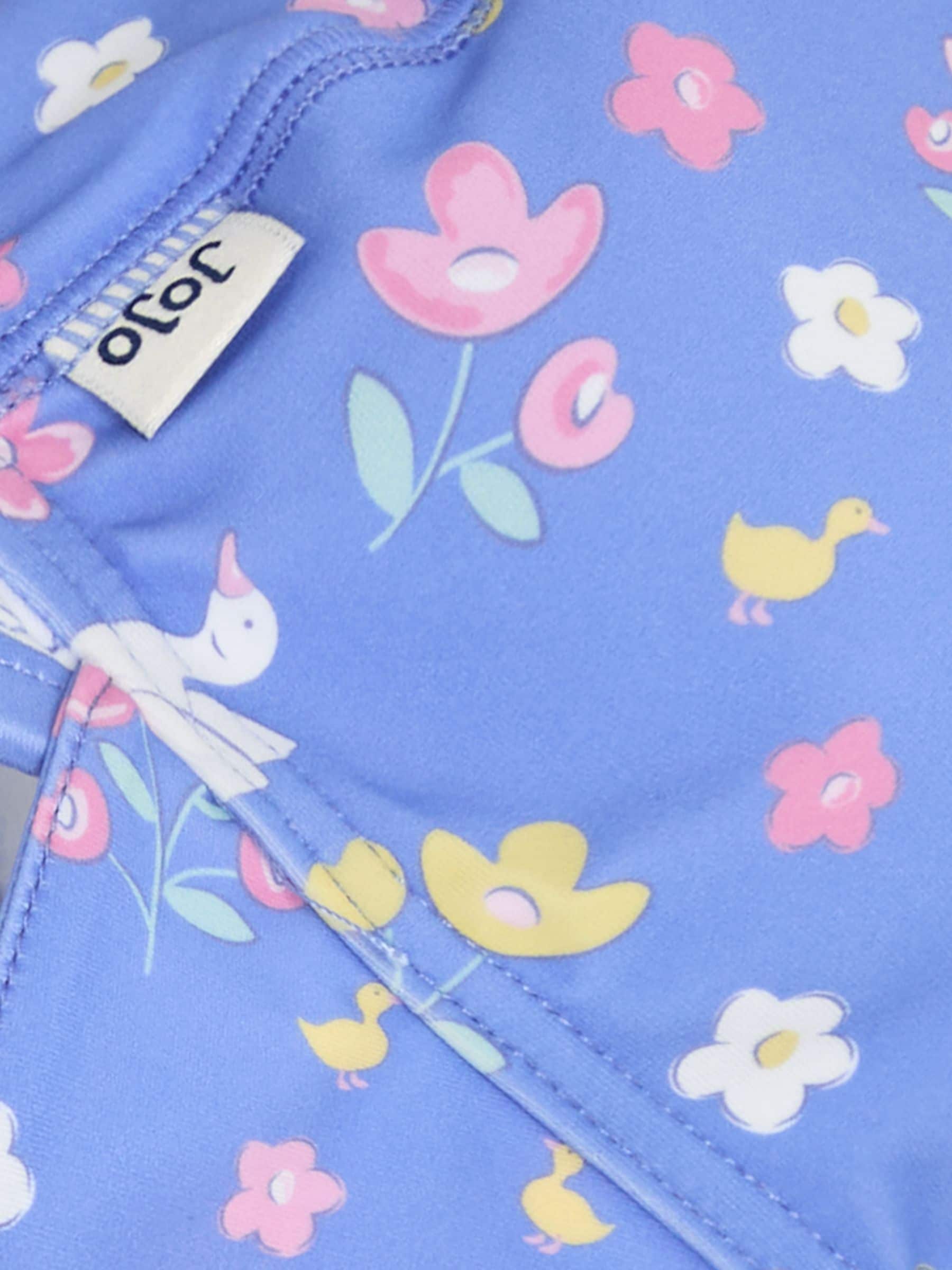 JoJo Maman Bébé Blue UV Sun Protection Swim Hat image 2