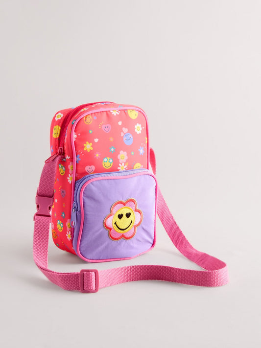 Red SmileyWorld® Cross-Body Bag image 1