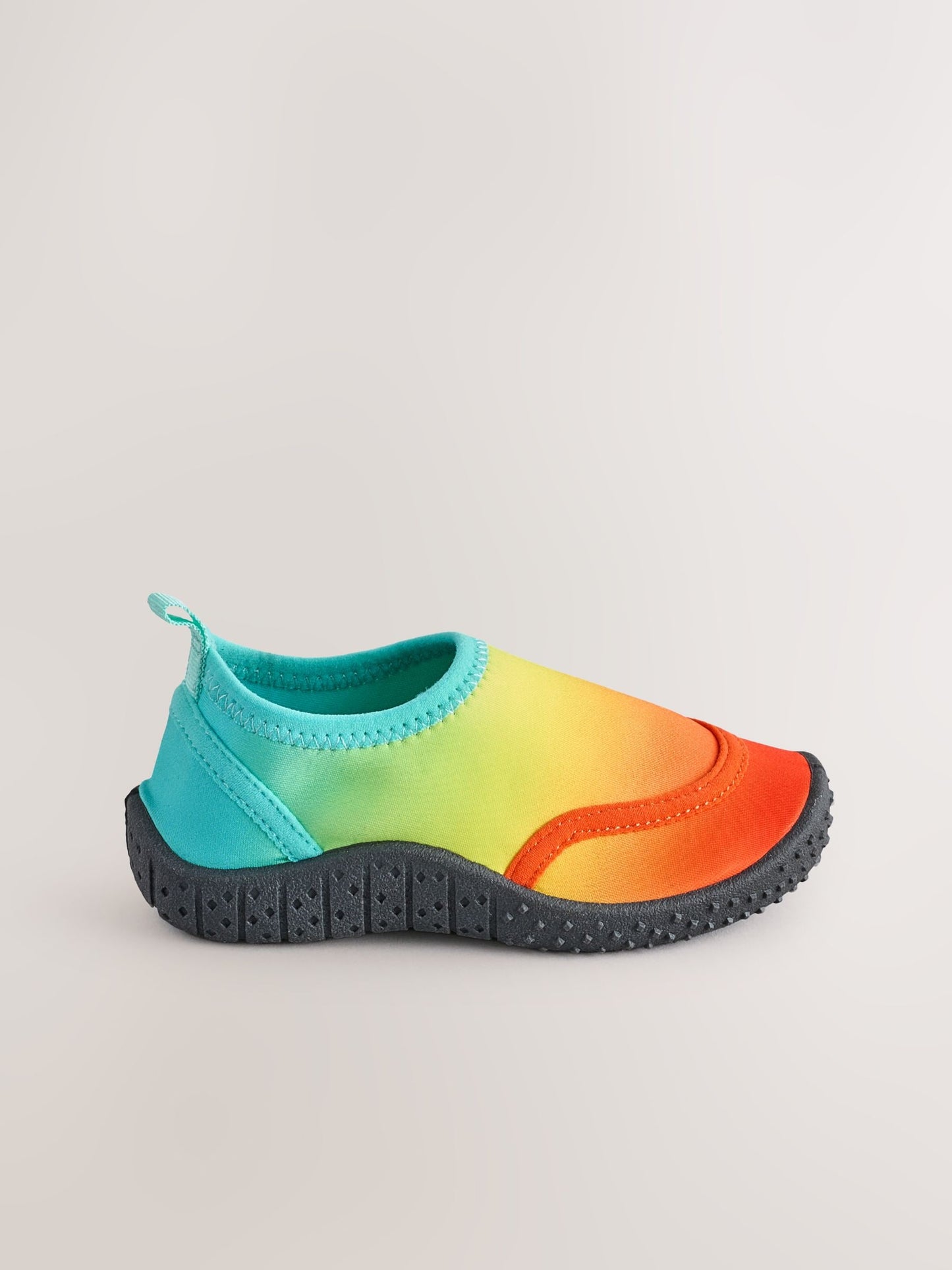 Bright Orange Ombre Standard Fit (F) Swim Socks image 4