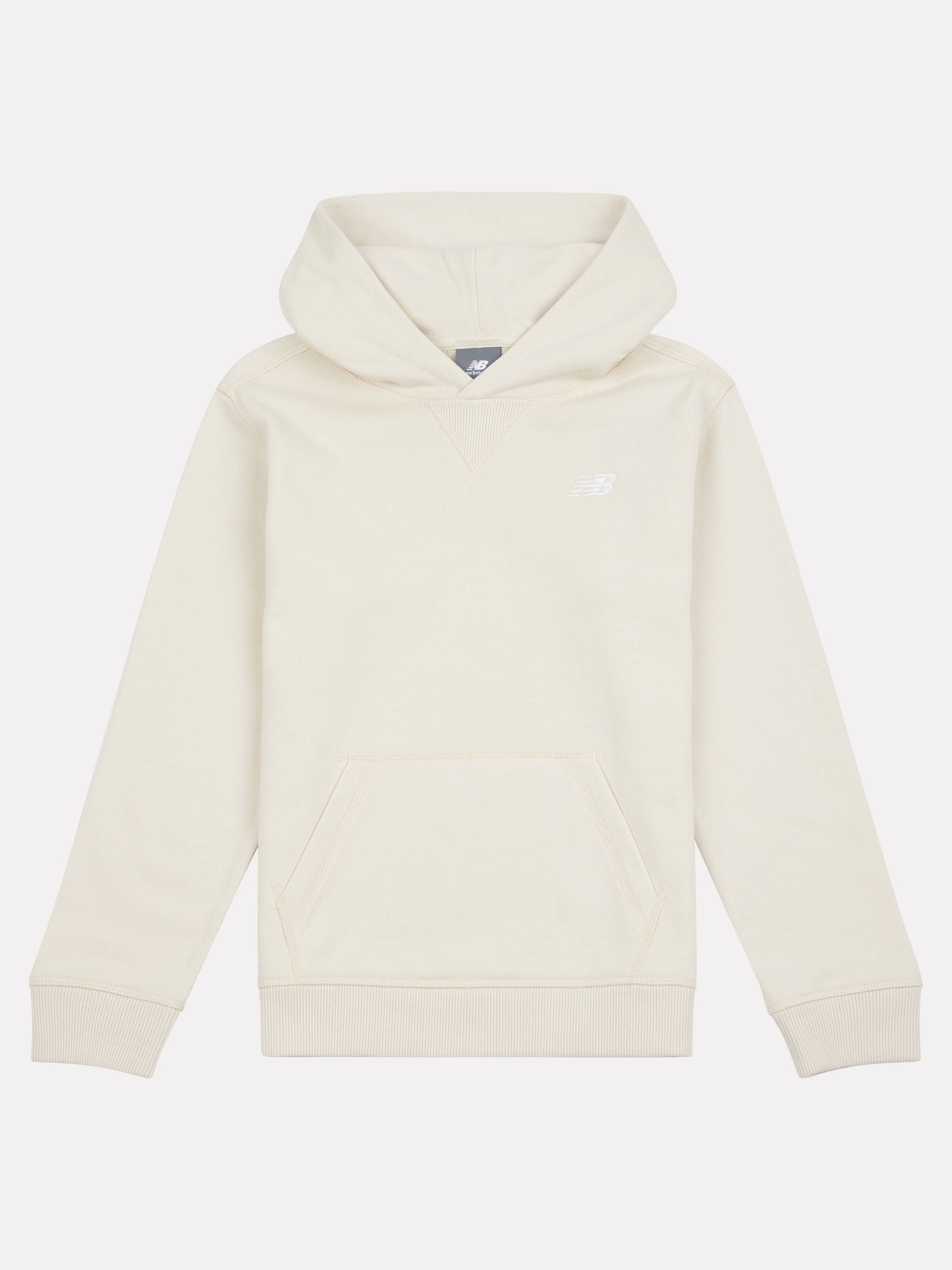 Dsiney Kidz - New Balance White Small Kids French Terry 100% Cotton Logo Hoodie image 1