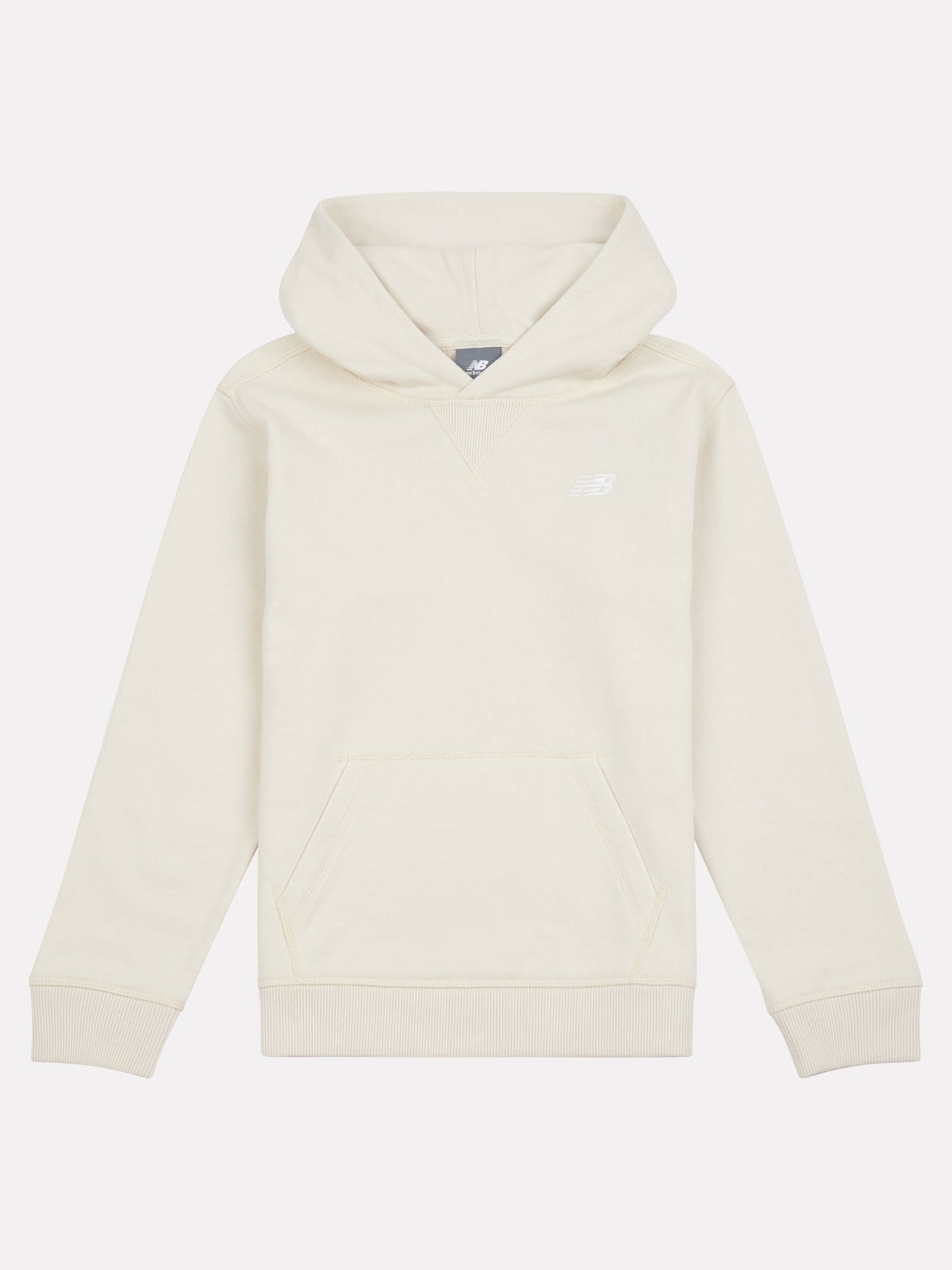 Dsiney Kidz - New Balance White Small Kids French Terry 100% Cotton Logo Hoodie image 1