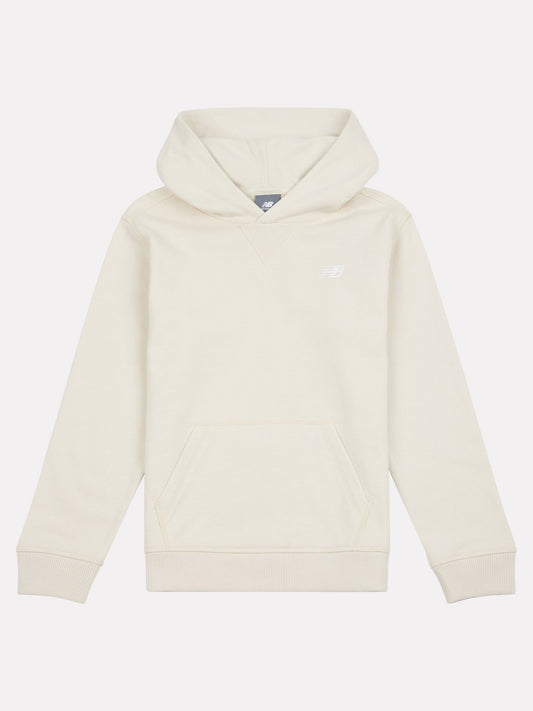 Disney Kidz - New Balance White Small Kids French Terry 100% Cotton Logo Hoodie image 1