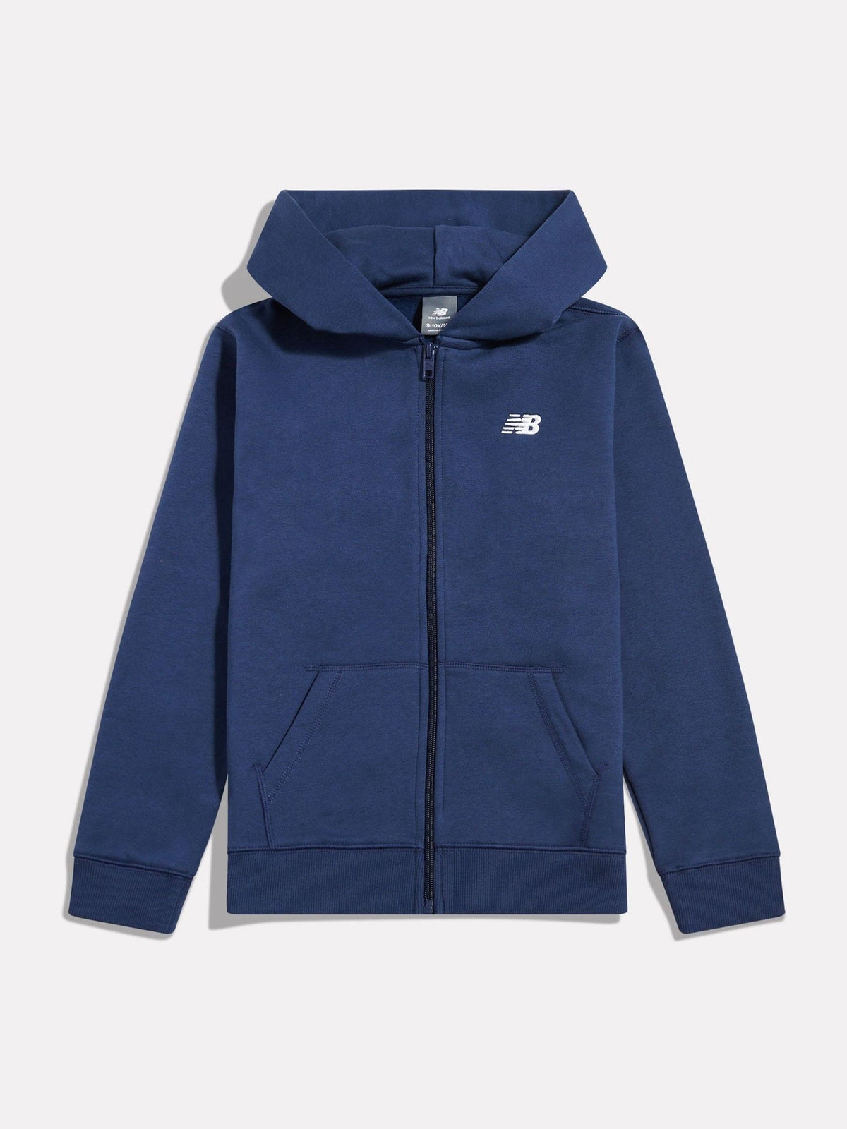 Dsiney Kidz - New Balance Dark Blue Brush Back Small Logo Zip Hoodie image 7