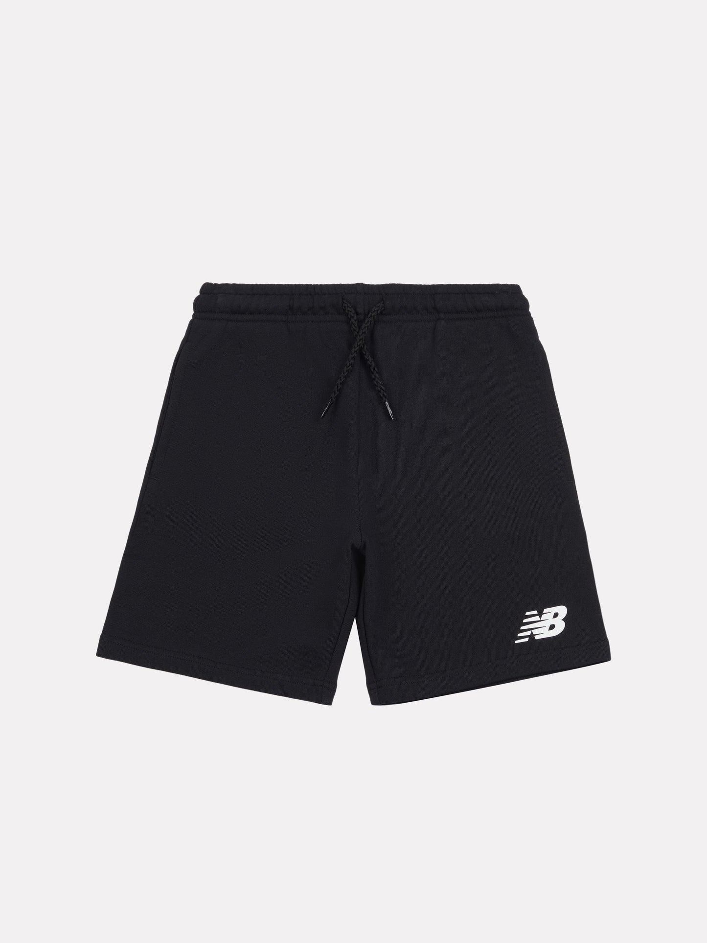 Dsiney Kidz - New Balance Black French Terry Stacked Logo Cotton Shorts image 7