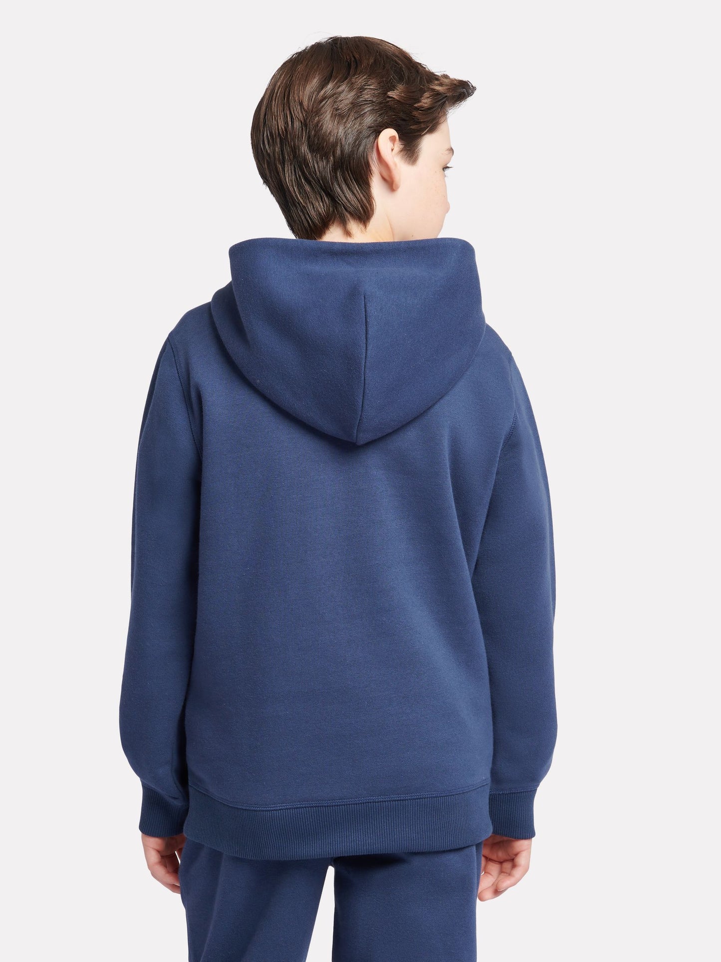 Dsiney Kidz - New Balance Blue Chrome Small Brush Back Logo Hoodie image 3