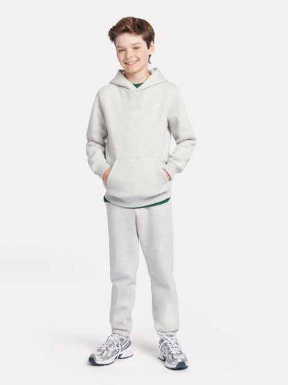 Dsiney Kidz - New Balance Grey Small Brush Back Logo Hoodie image 5