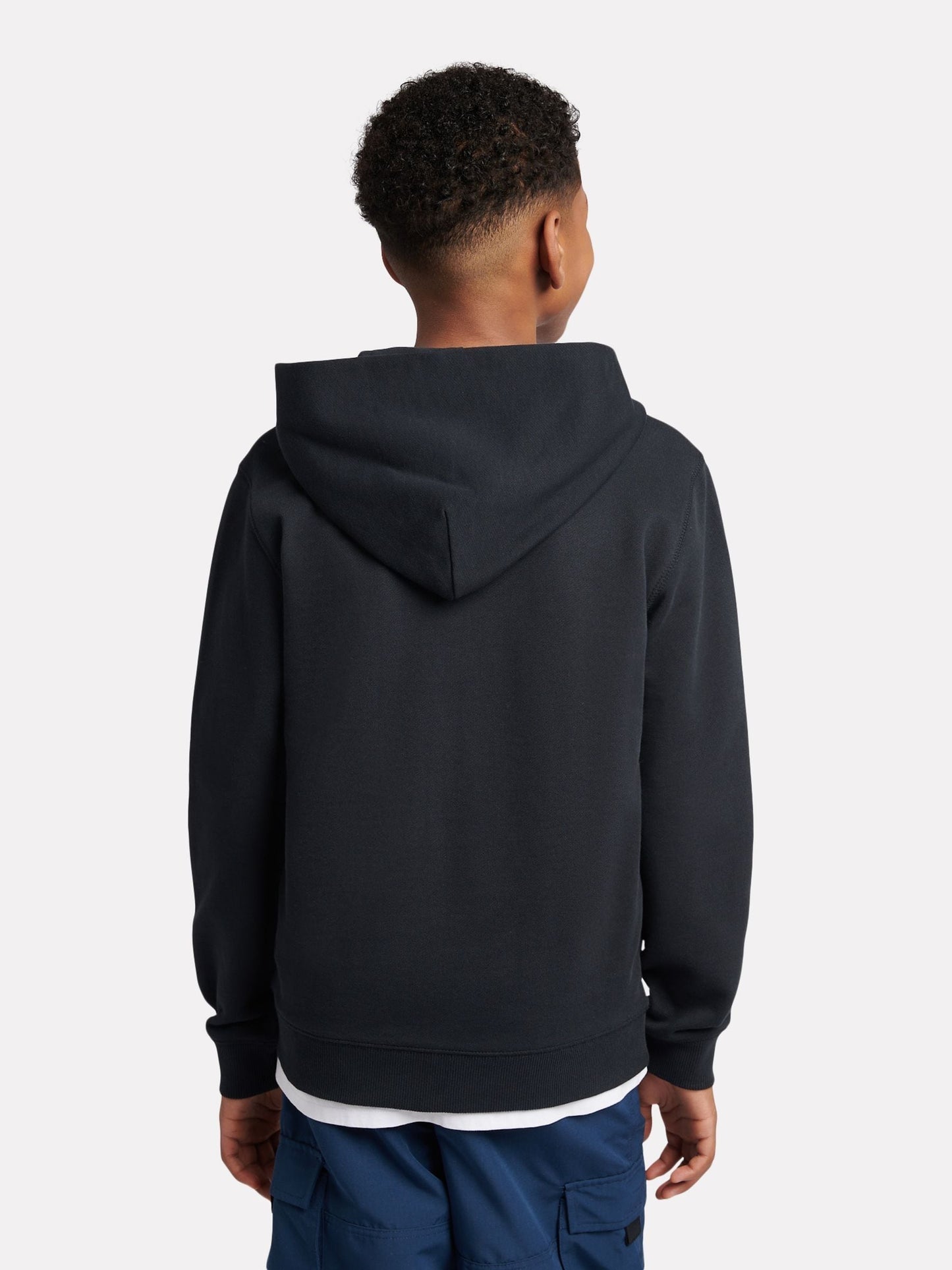 Dsiney Kidz - New Balance Black Small French Terry Logo Zip Hoodie image 3