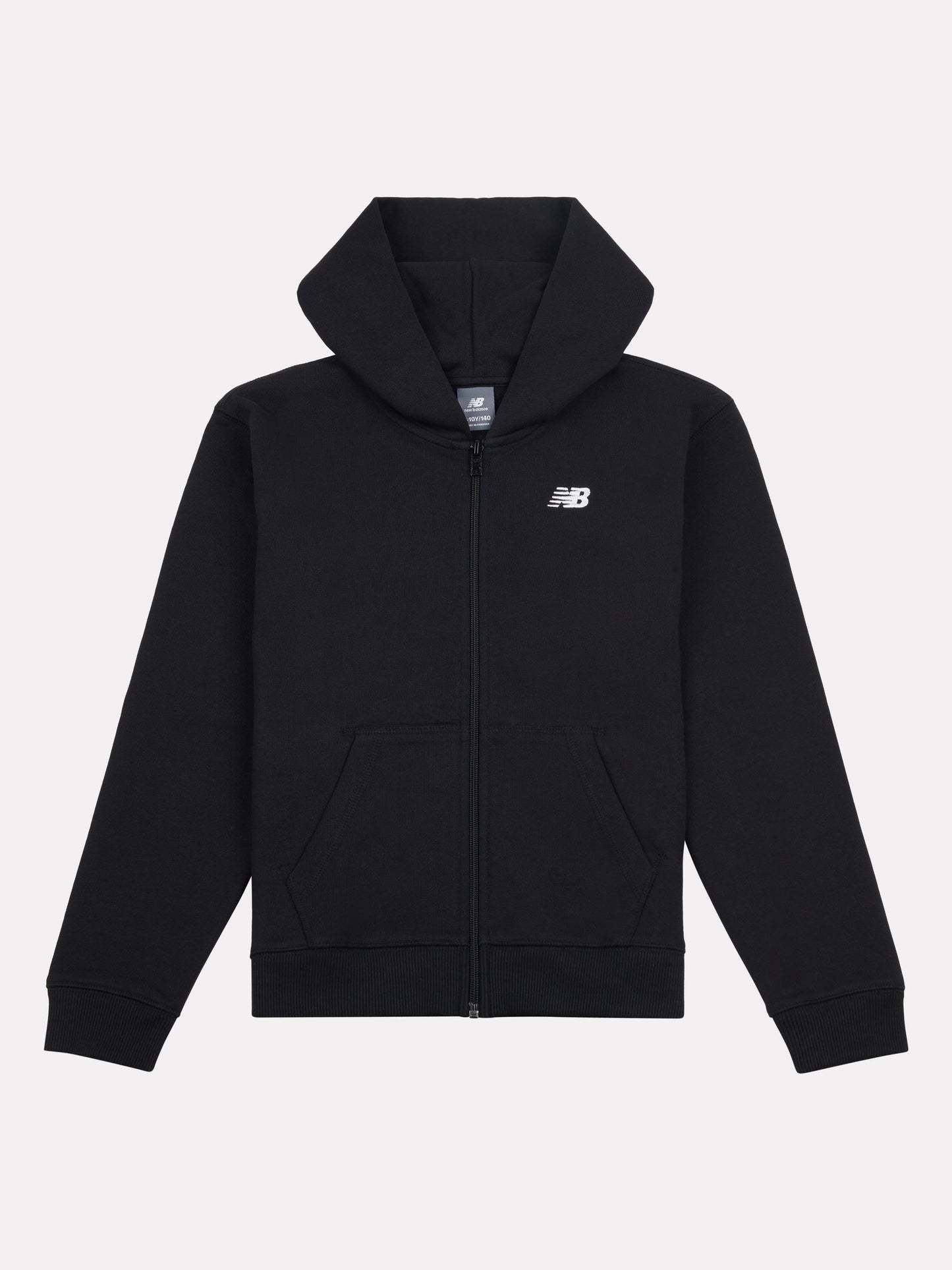 Dsiney Kidz - New Balance Black Small French Terry Logo Zip Hoodie image 6