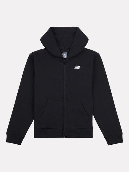Dsiney Kidz - New Balance Black Small French Terry Logo Zip Hoodie image 6