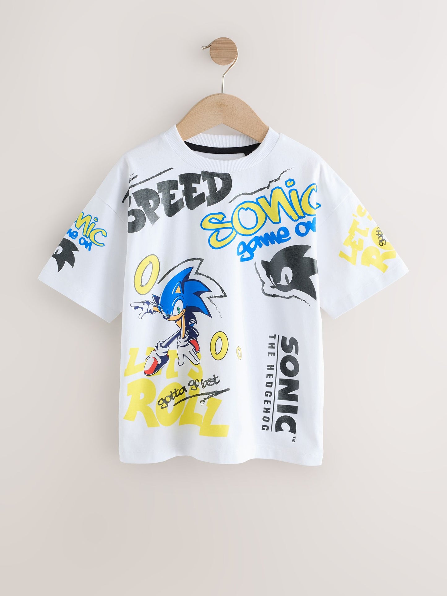 Dsiney Kidz - White Sonic T-Shirt (3-16yrs) image 1