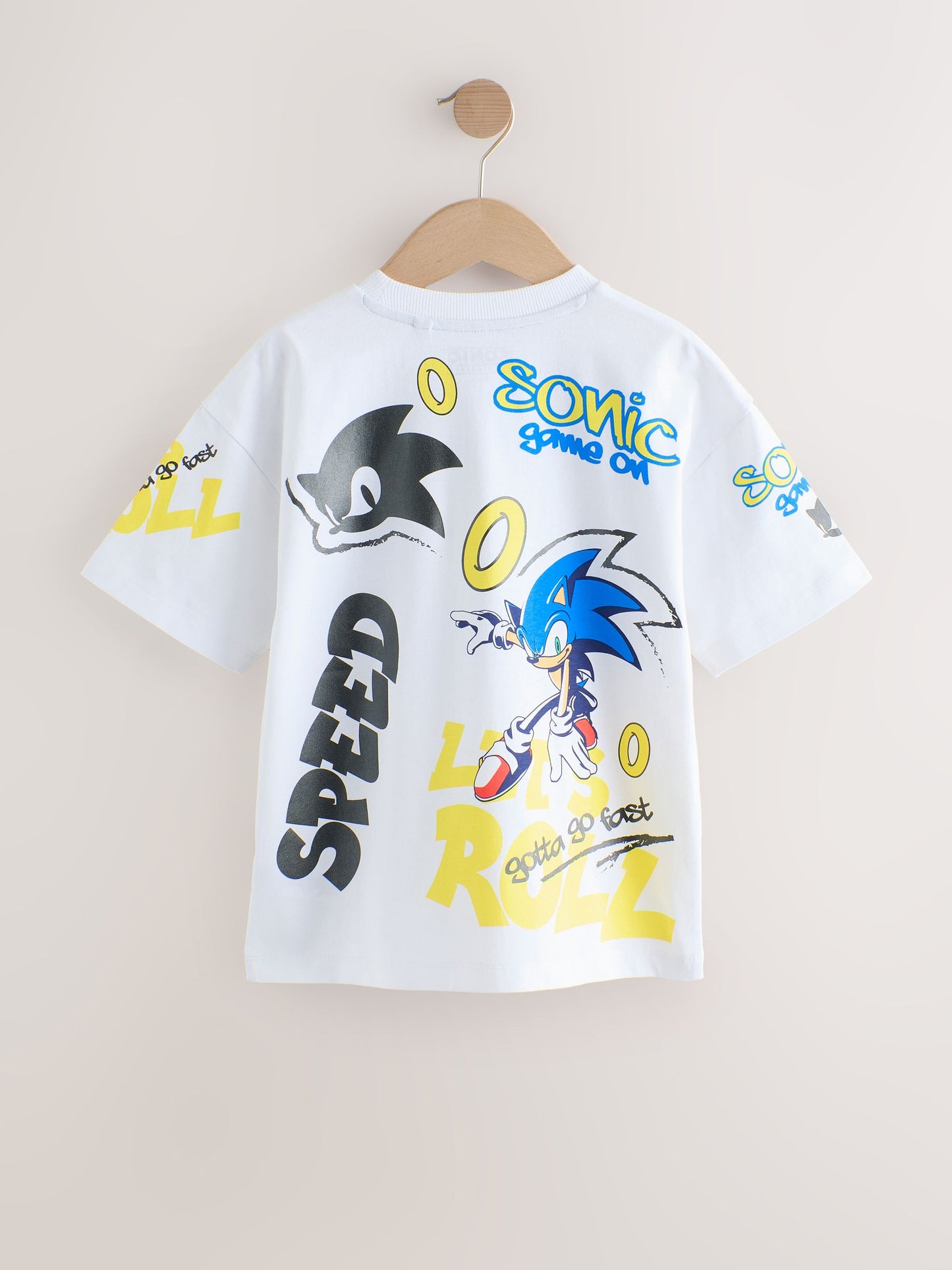 Dsiney Kidz - White Sonic T-Shirt (3-16yrs) image 2