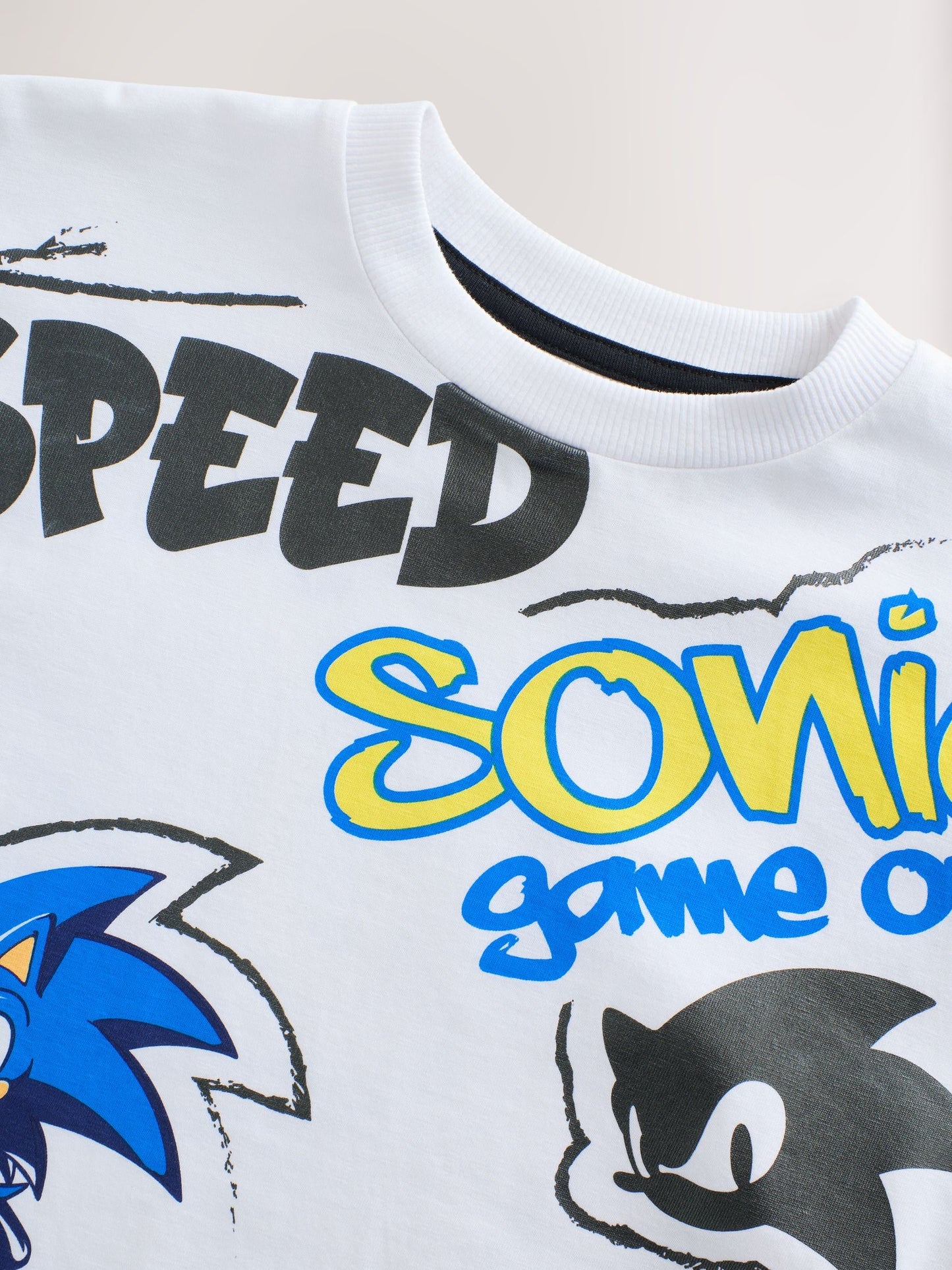 Dsiney Kidz - White Sonic T-Shirt (3-16yrs) image 3