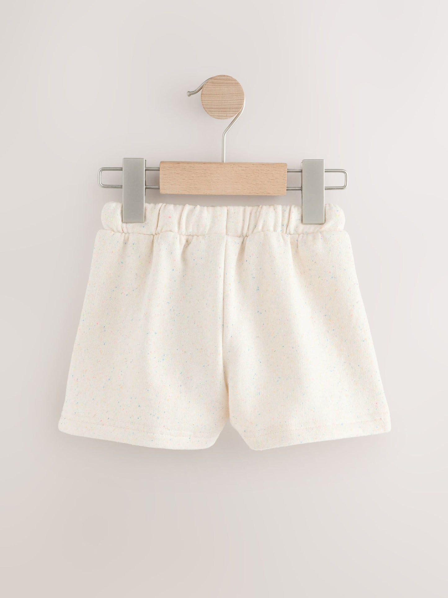 Oatmeal Plain Sweat Shorts (3mths-7yrs) image 6