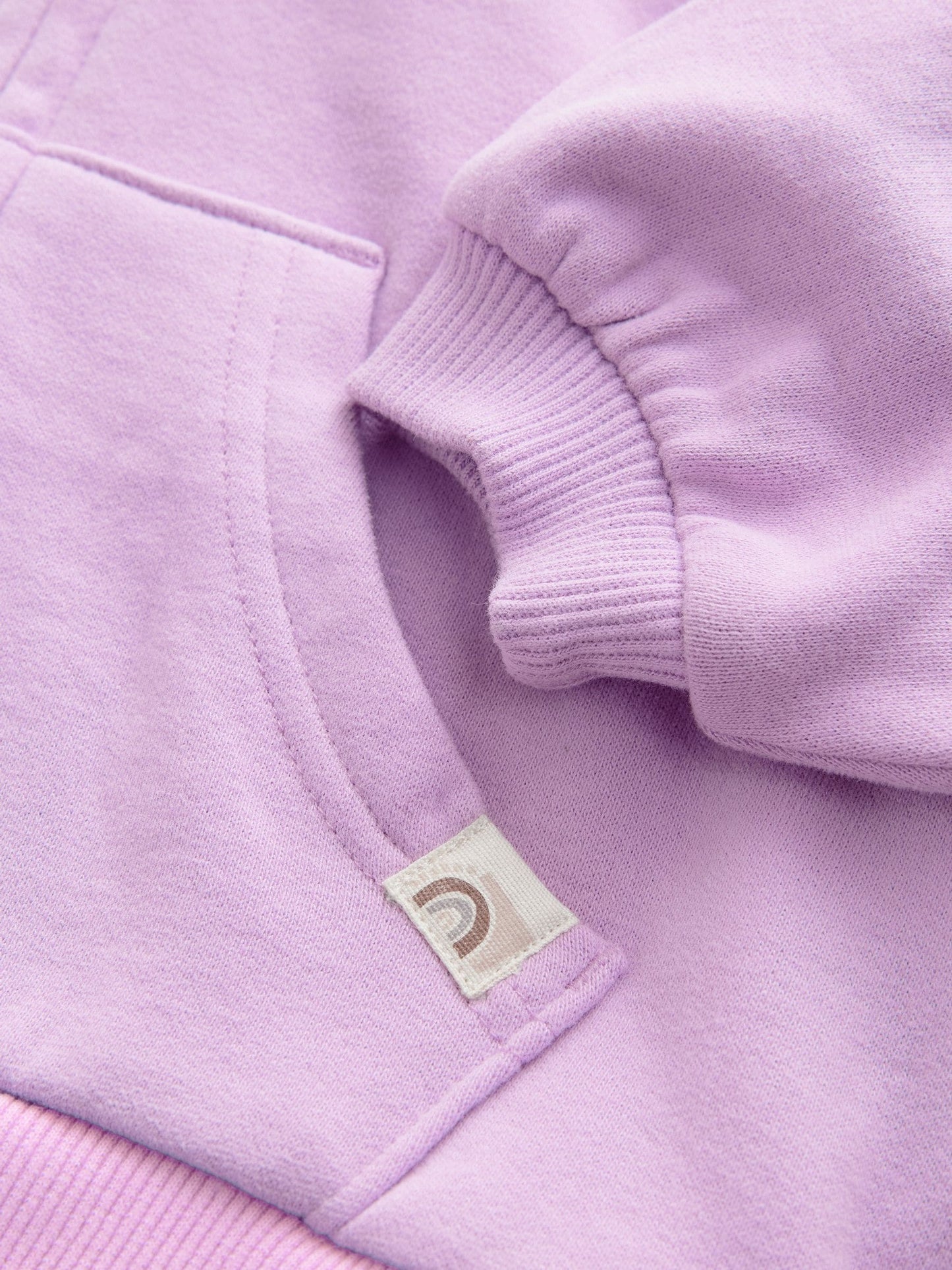 Lilac Purple Zip Through Hoodie (3mths-7yrs)