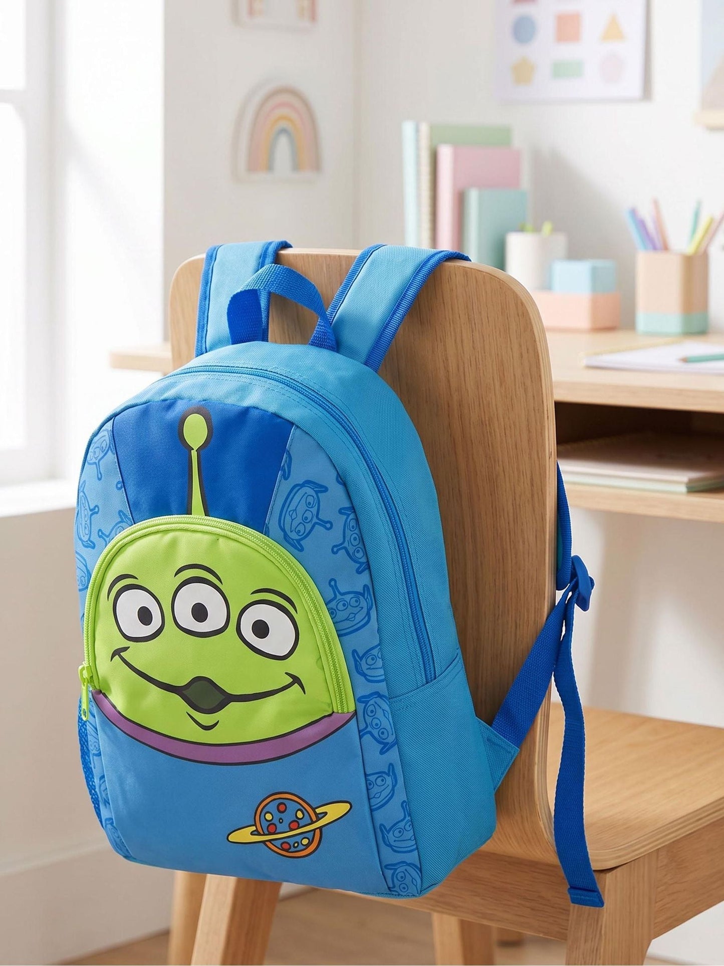 Dsiney Kidz - Vanilla Underground Blue Aliens Toy Story Backpack image 1
