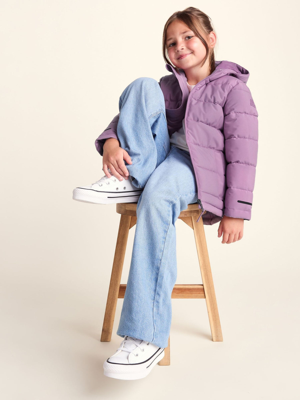 Dsiney Kidz - Tog 24 Purple Harecroft Padded Jacket image 4