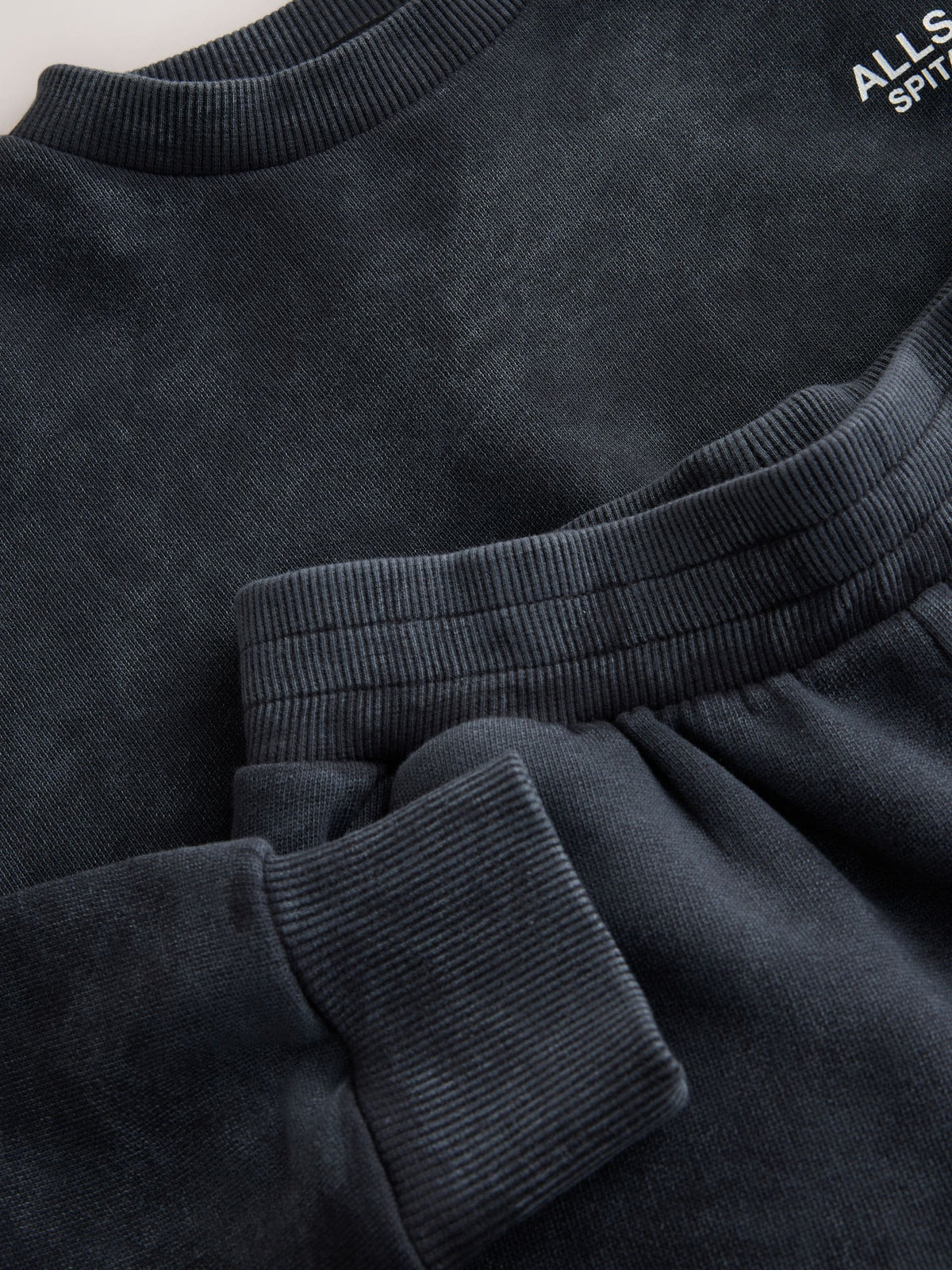 smALLSAINTS Black Shadow Sweatshirt and Joggers Set - image 10