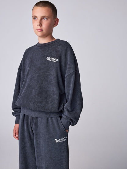 smALLSAINTS Black Shadow Sweatshirt and Joggers Set - image 2