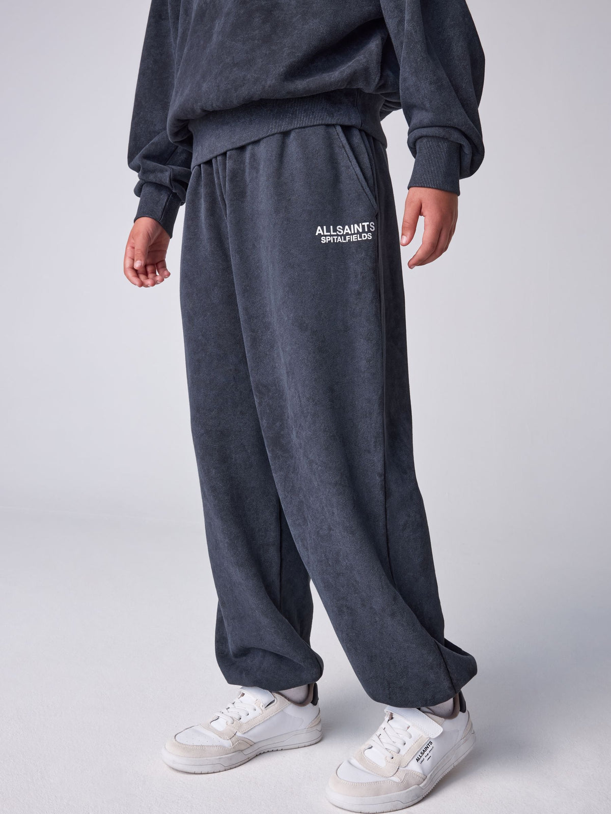 smALLSAINTS Black Shadow Sweatshirt and Joggers Set - image 4