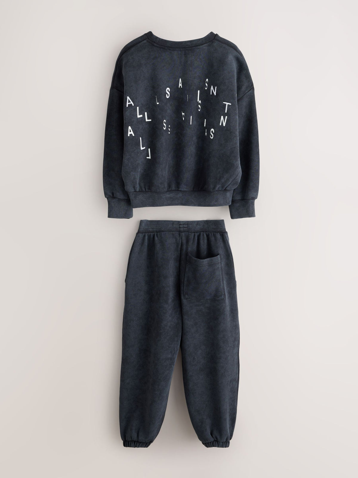 smALLSAINTS Black Shadow Sweatshirt and Joggers Set - image 7