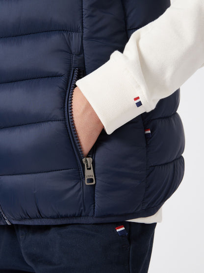 Dsiney Kidz - U.S. Polo Assn. Boys Panelled Quilted Gilet image 5