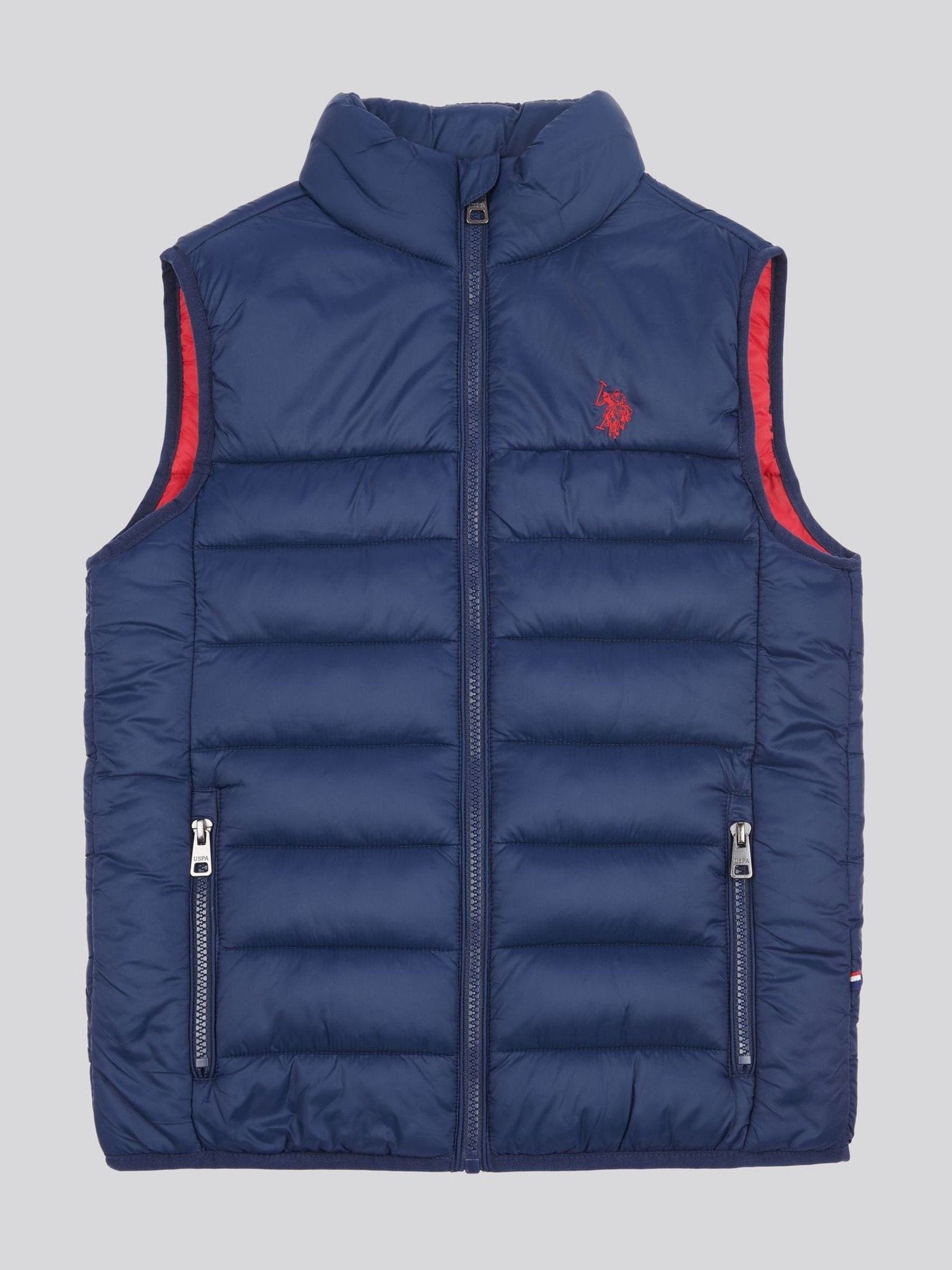 Dsiney Kidz - U.S. Polo Assn. Boys Panelled Quilted Gilet image 6