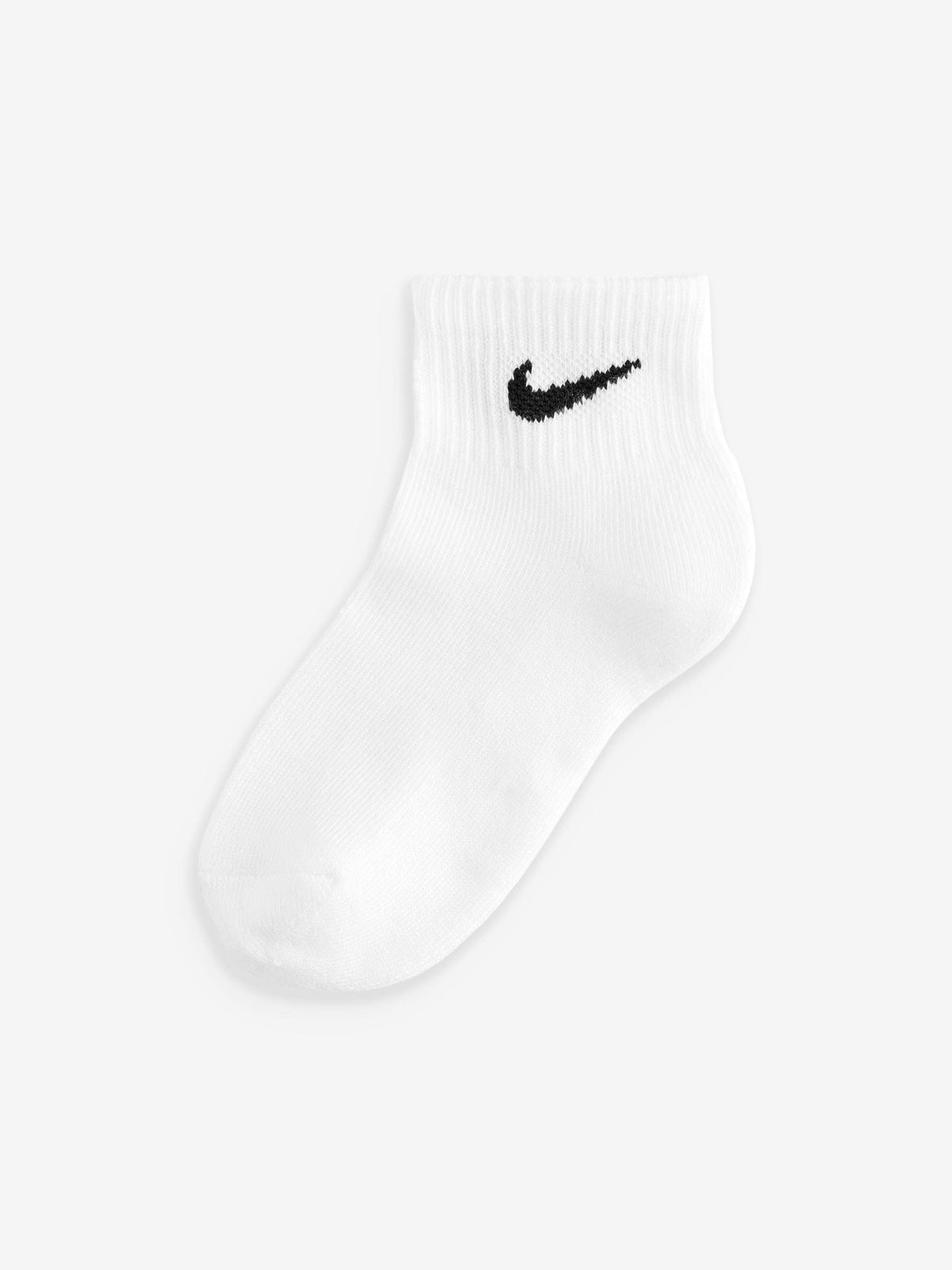 Nike White Little Kids Ankle Socks 3 Pack - image 2