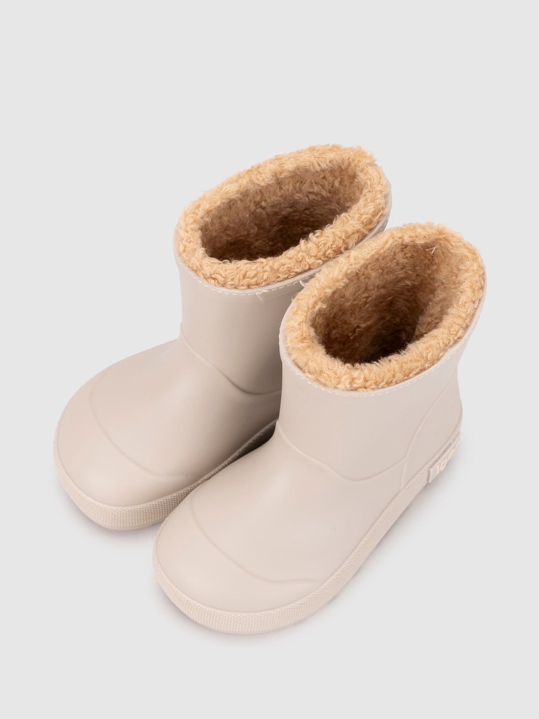 Igor Cream Yogi Faux Fur Warm Lined Wellies image 3
