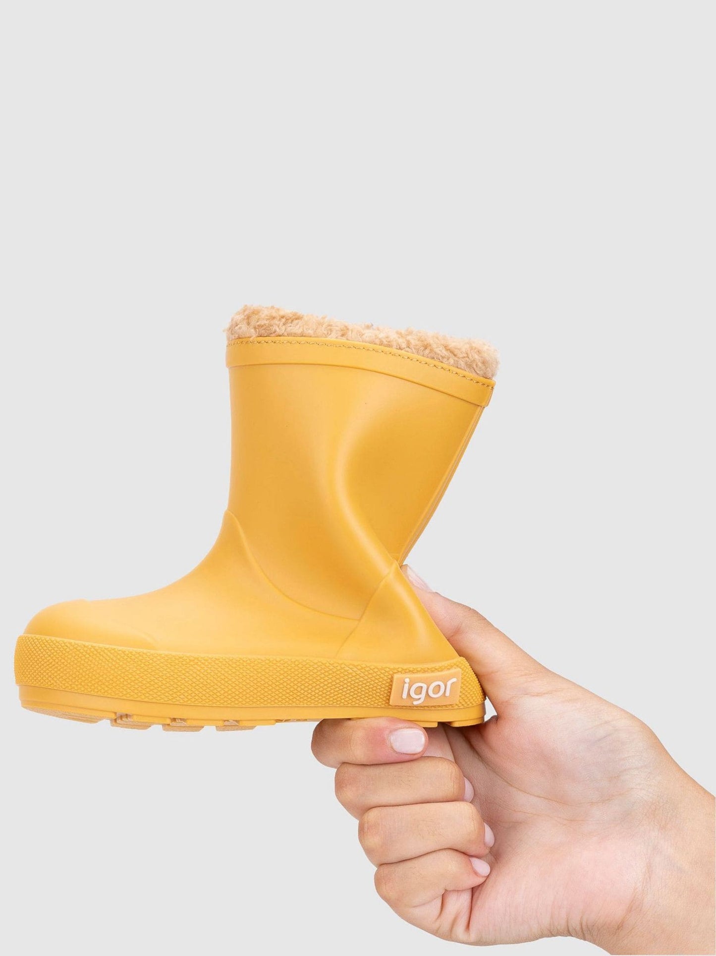Igor Yellow Yogi Faux Fur Warm Lined Wellies image 6