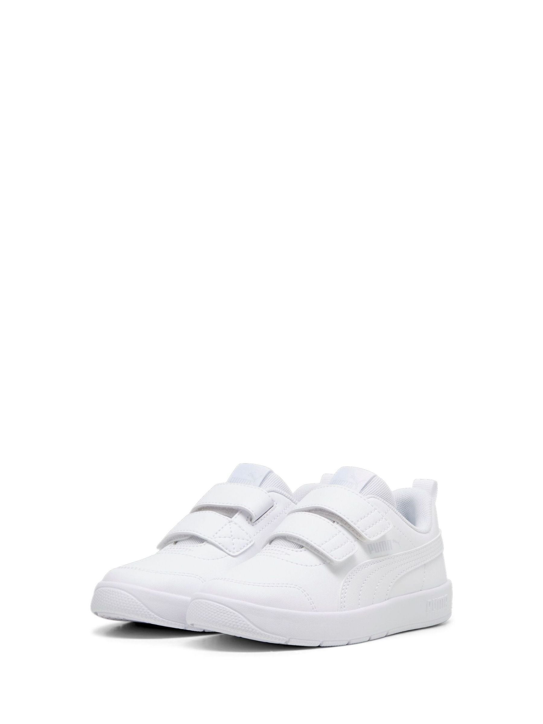 Puma Off White Courtflex V3 Sneakers image 1