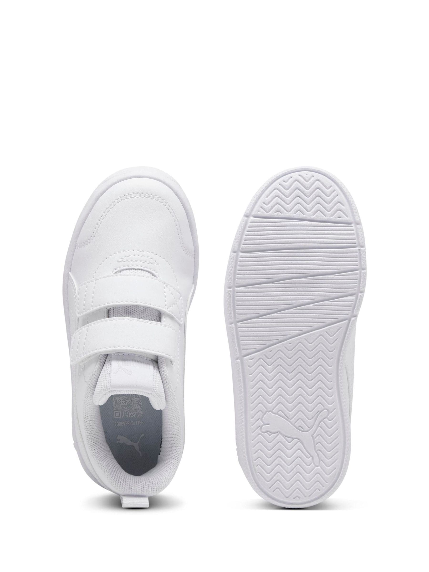 Puma Off White Courtflex V3 Sneakers image 4